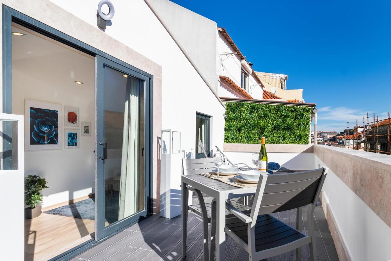 리스본 Perfect 1 Bed In Chiado With Terrace And Aircon 아파트 외부 사진
